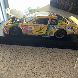 Jeff Gordon 24 gold Diecast Race Car Model